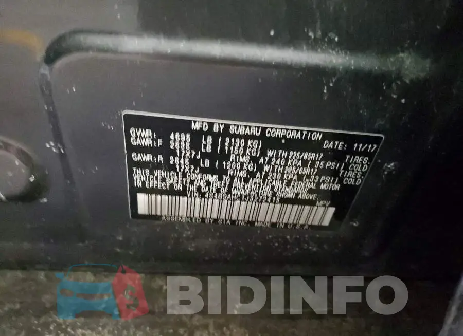 4S4BSAHC1J3272415 Photo# 13