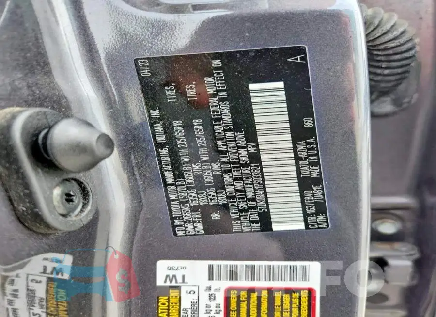 5TDKDRAH1PS033621 Photo# 12