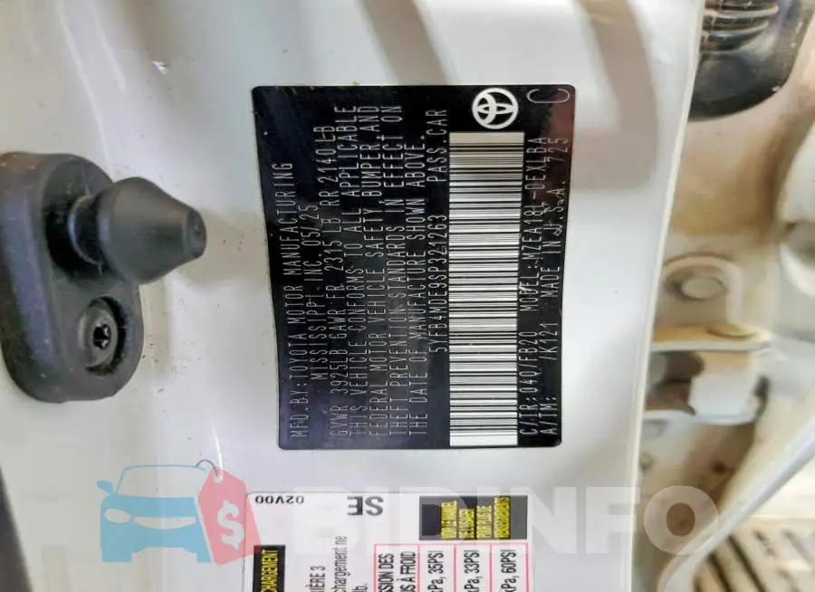 5YFB4MDE9SP321263 Photo# 12