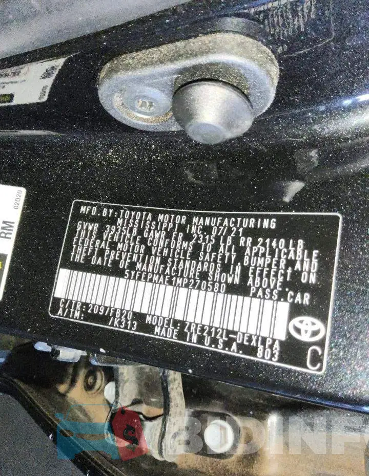 5YFEPMAE1MP270580 Photo# 12