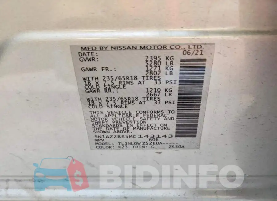 5N1AZ2BS5MC143143 Photo# 13