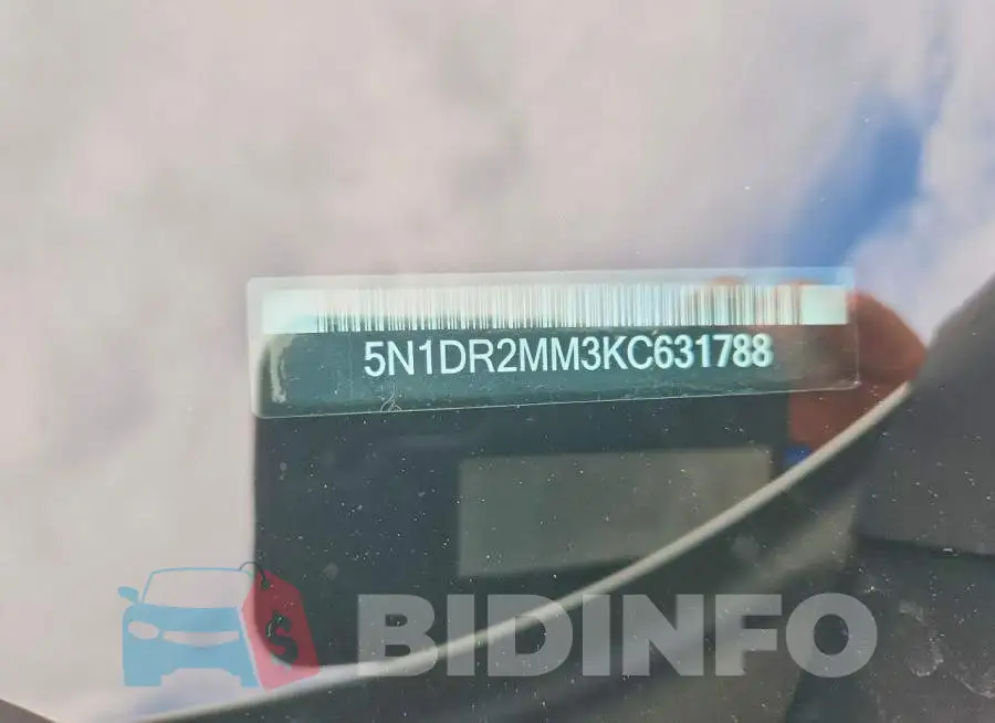 5N1DR2MM3KC631788 Photo# 13