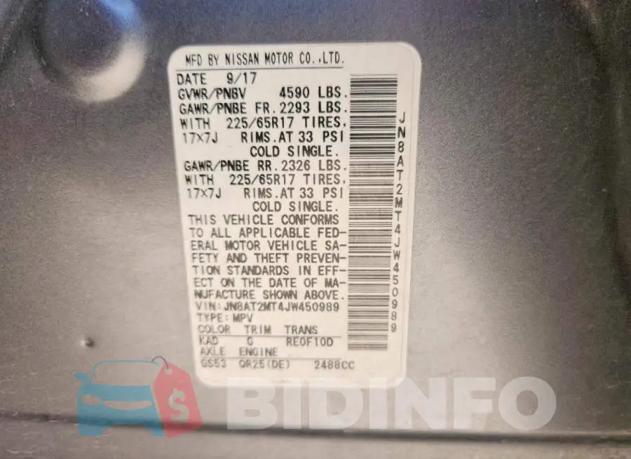 JN8AT2MT4JW450989 Photo# 12
