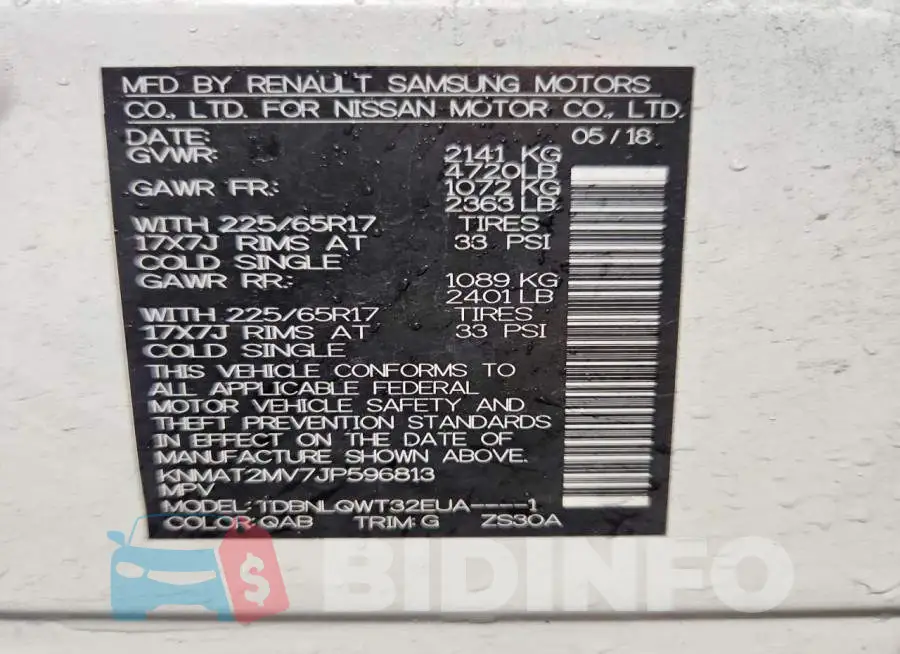 KNMAT2MV7JP596813 Photo# 13