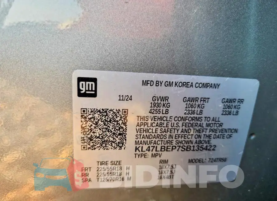KL47LBEP7SB135422 Photo# 13