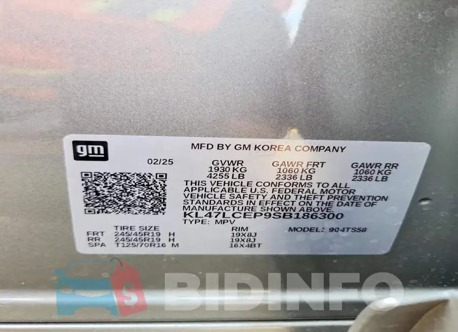 KL47LCEP9SB186300 Photo# 12