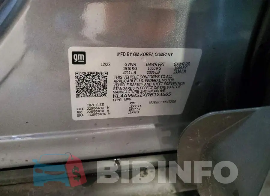 KL4AMBS2XRB124565 Photo# 13