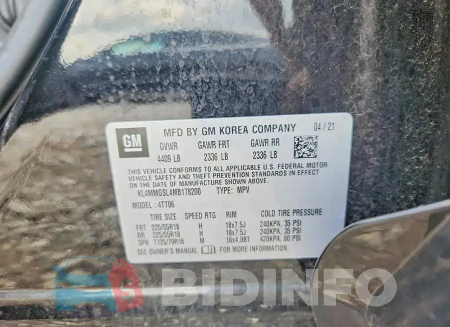 KL4MMGSL4MB178200 Photo# 12
