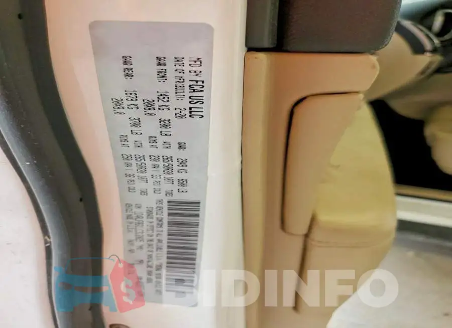 1C4RJFBG1LC312025 Photo# 14
