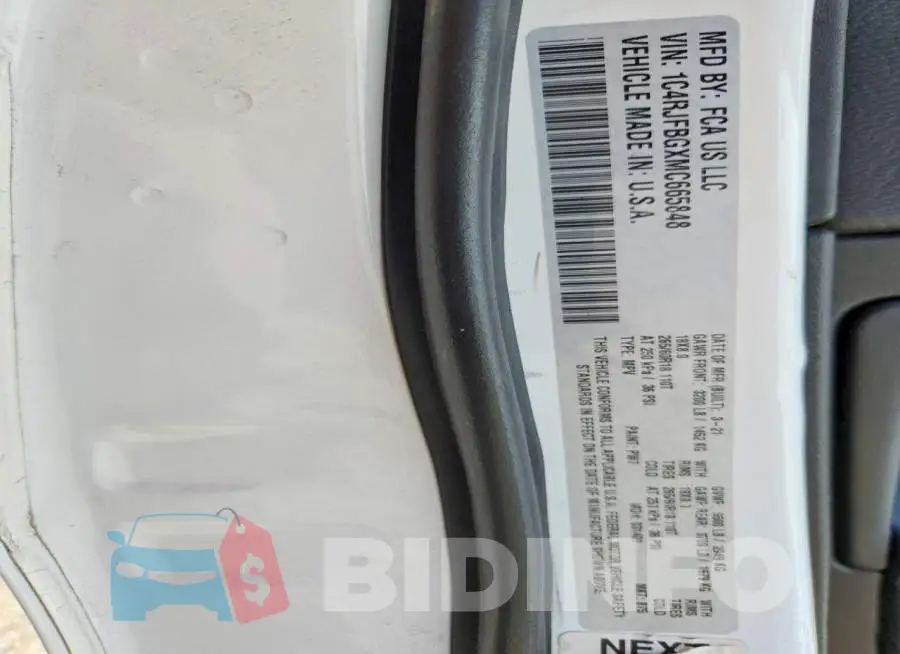1C4RJFBGXMC665848 Photo# 14
