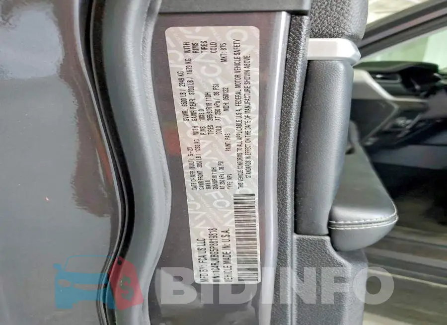 1C4RJKBG5P8819818 Photo# 13