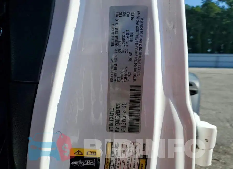 1C6JJTEG6ML618203 Photo# 12