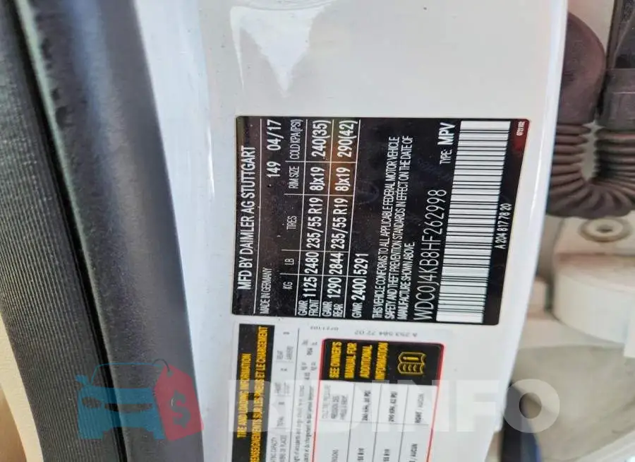 WDC0J4KB8HF262998 Photo# 13