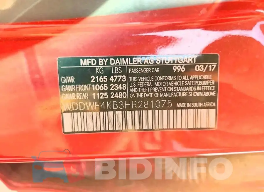 WDDWF4KB3HR281075 Photo# 12