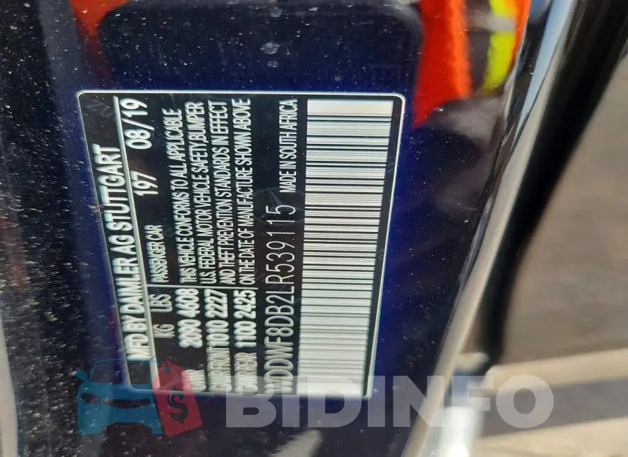 WDDWF8DB2LR539115 Photo# 12