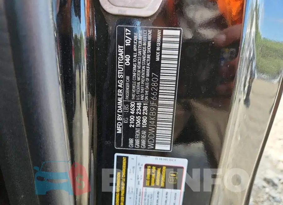 WDDWJ4KB9JF662807 Photo# 12