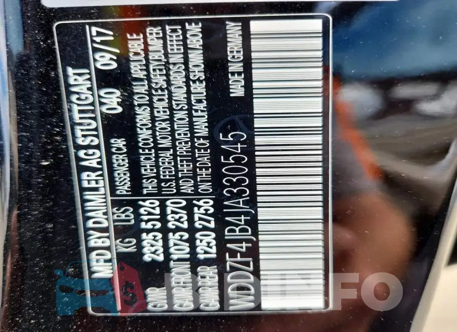 WDDZF4JB4JA330545 Photo# 13