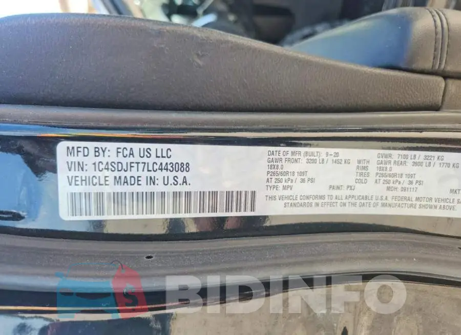 1C4SDJFT7LC443088 Photo# 13