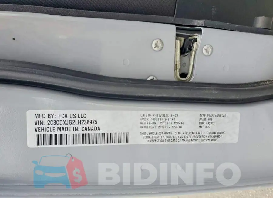 2C3CDXJG2LH238975 Photo# 13
