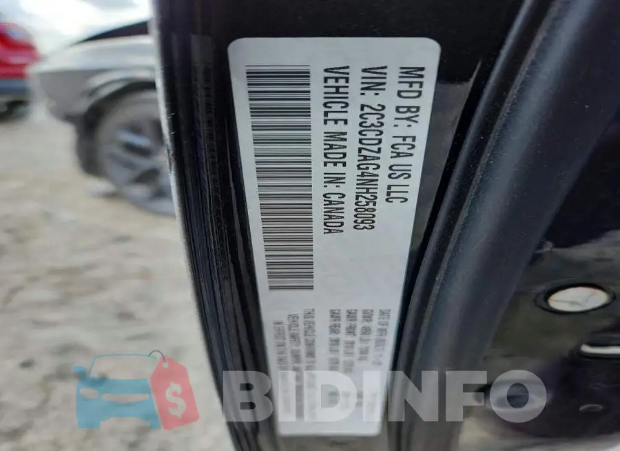 2C3CDZAG4NH258093 Photo# 12