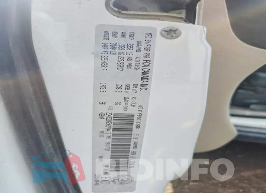 2C4RDGBG5KR704413 Photo# 12