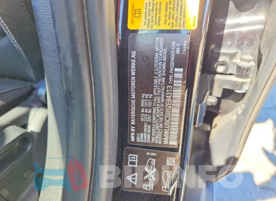 WMWLU5C3XH2E84313 Photo# 12