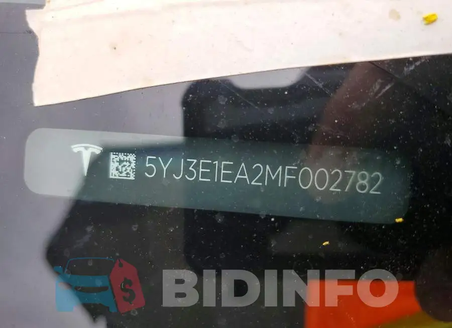 5YJ3E1EA2MF002782 Photo# 12