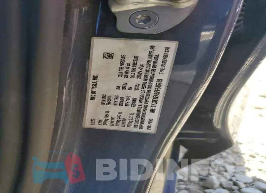 5YJ3E1EA8PF645769 Photo# 13