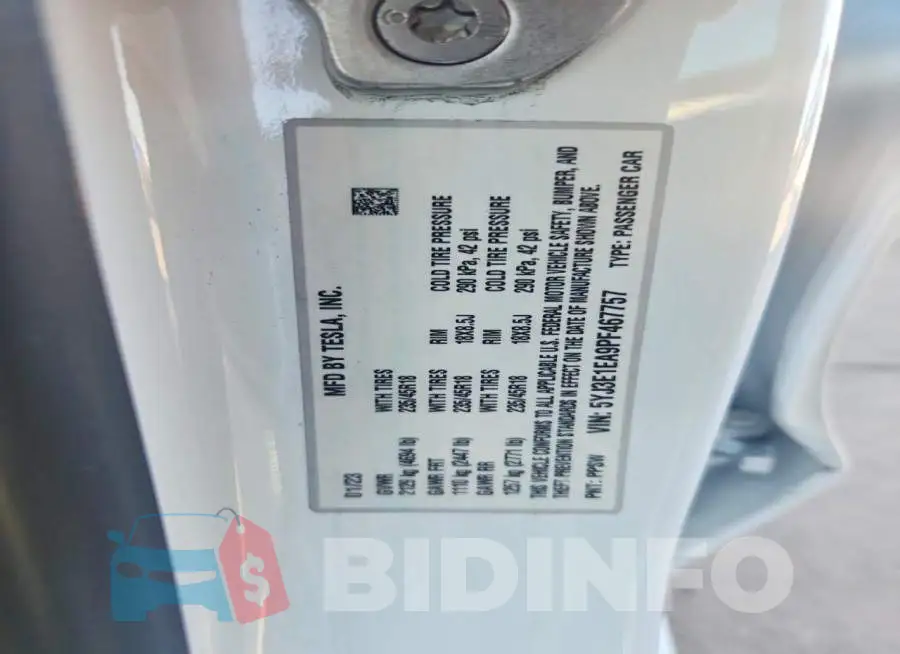 5YJ3E1EA9PF467757 Photo# 13