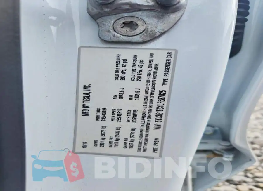 5YJ3E1EC4LF587025 Photo# 12