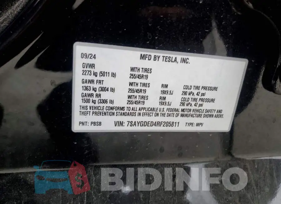 7SAYGDED4RF205811 Photo# 12