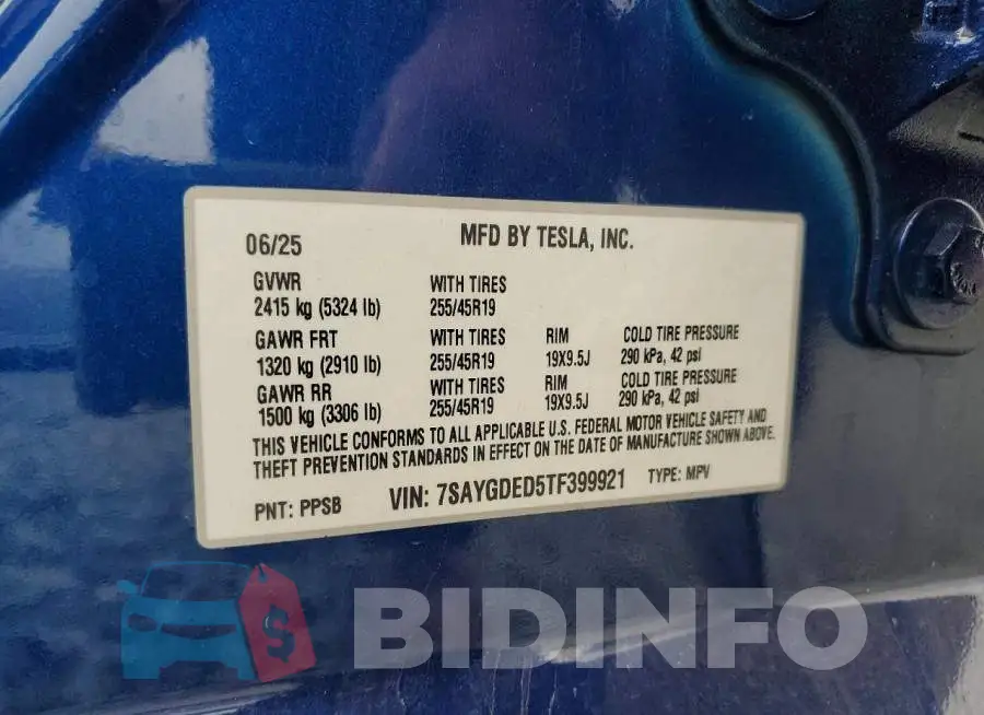 7SAYGDED5TF399921 Photo# 13
