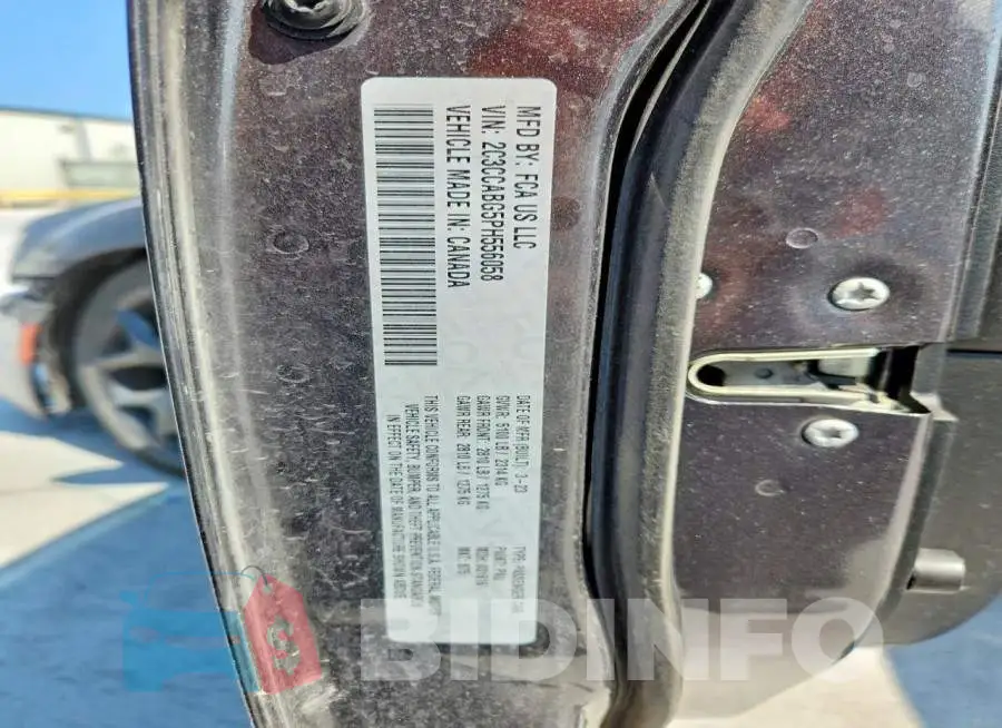 2C3CCABG5PH556058 Photo# 13