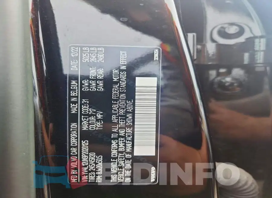 YV4L12UN9P2020125 Photo# 12