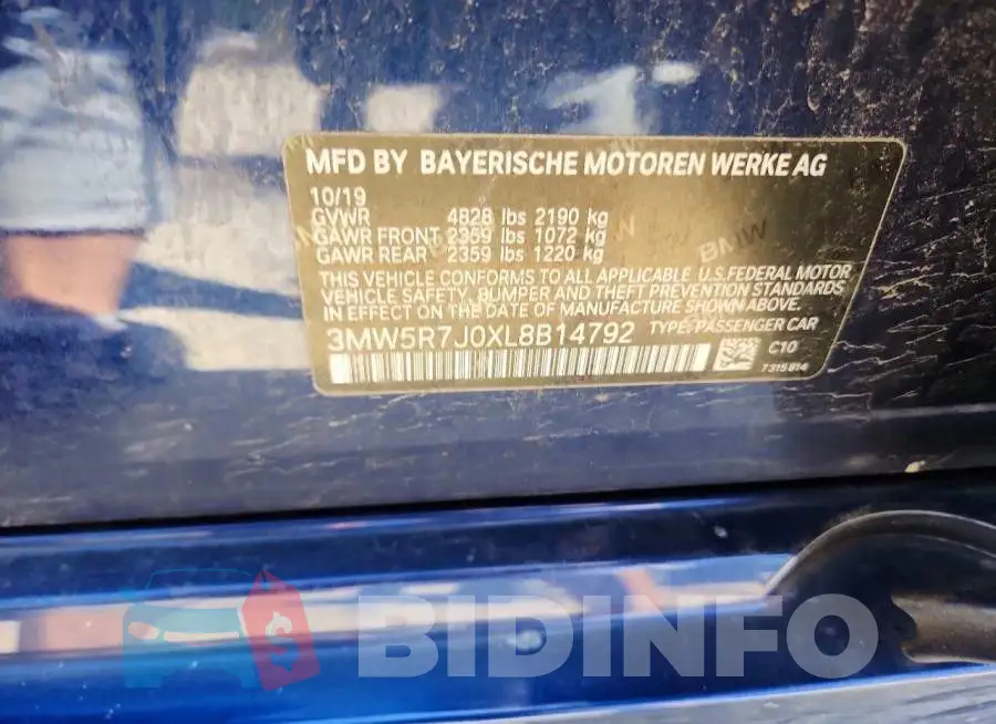 3MW5R7J0XL8B14792 Photo# 12