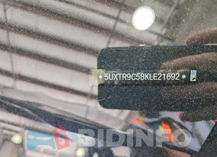 5UXTR9C58KLE21692 Photo# 13