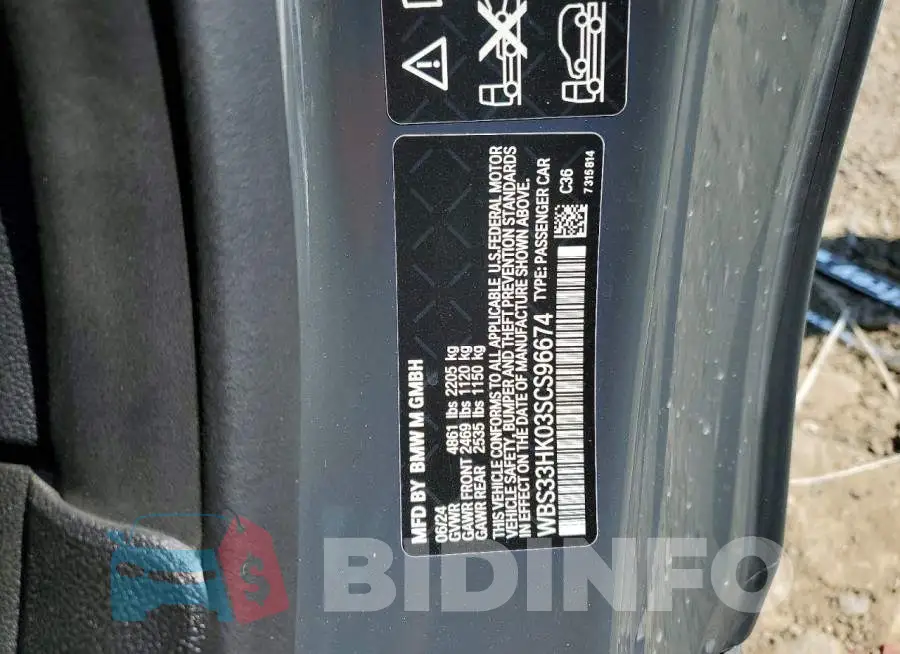 WBS33HK03SCS96674 Photo# 12