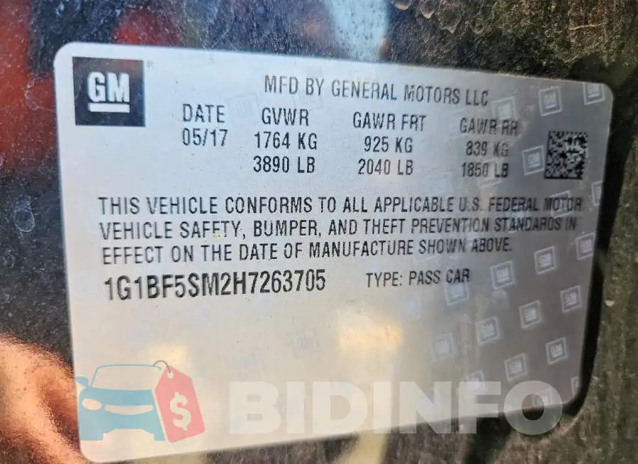 1G1BF5SM2H7263705 Photo# 12