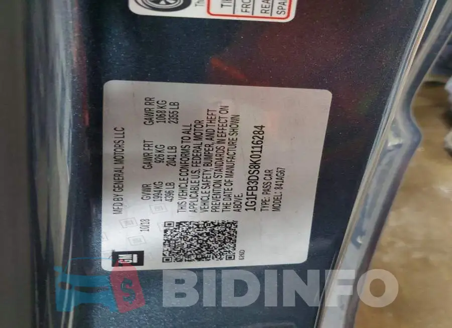 1G1FB3DS8K0116284 Photo# 13