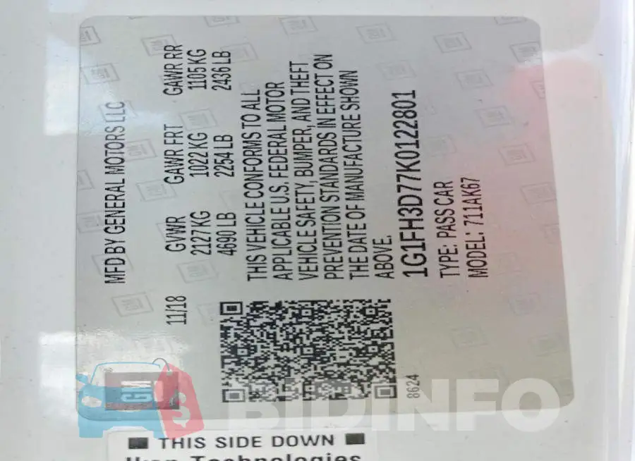 1G1FH3D77K0122801 Photo# 13