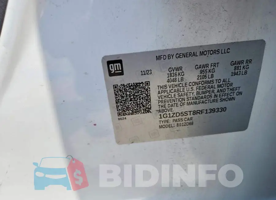 1G1ZD5ST8RF139330 Photo# 12