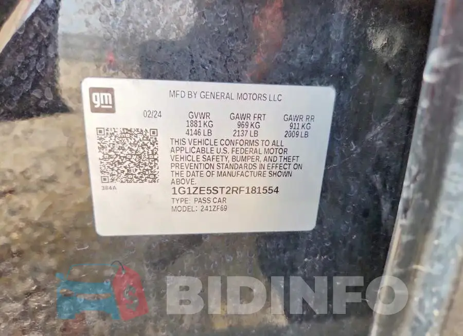 1G1ZE5ST2RF181554 Photo# 12