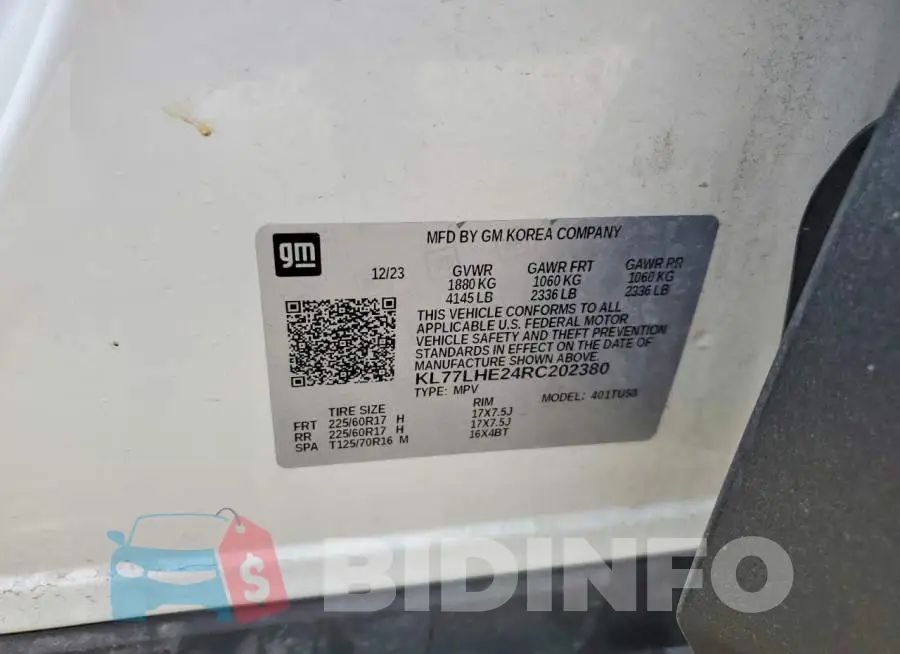 KL77LHE24RC202380 Photo# 14
