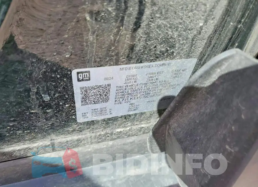 KL77LKEPXSC087301 Photo# 13