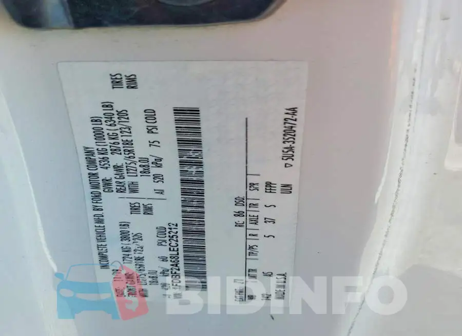 1FDBF2A68LEC25212 Photo# 12