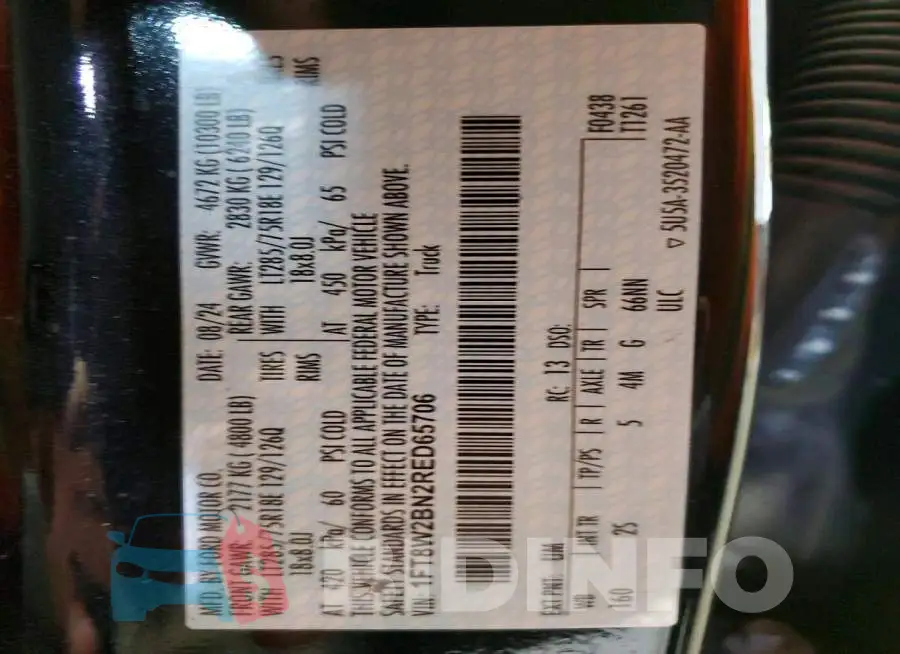 1FT8W2BN2RED65706 Photo# 12