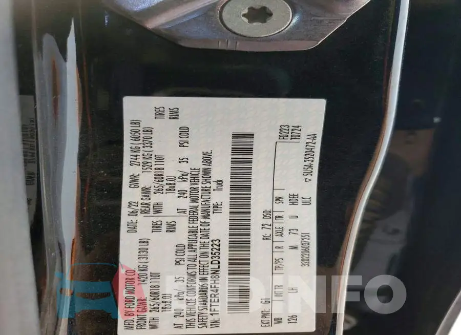 1FTER4FH8NLD35223 Photo# 12