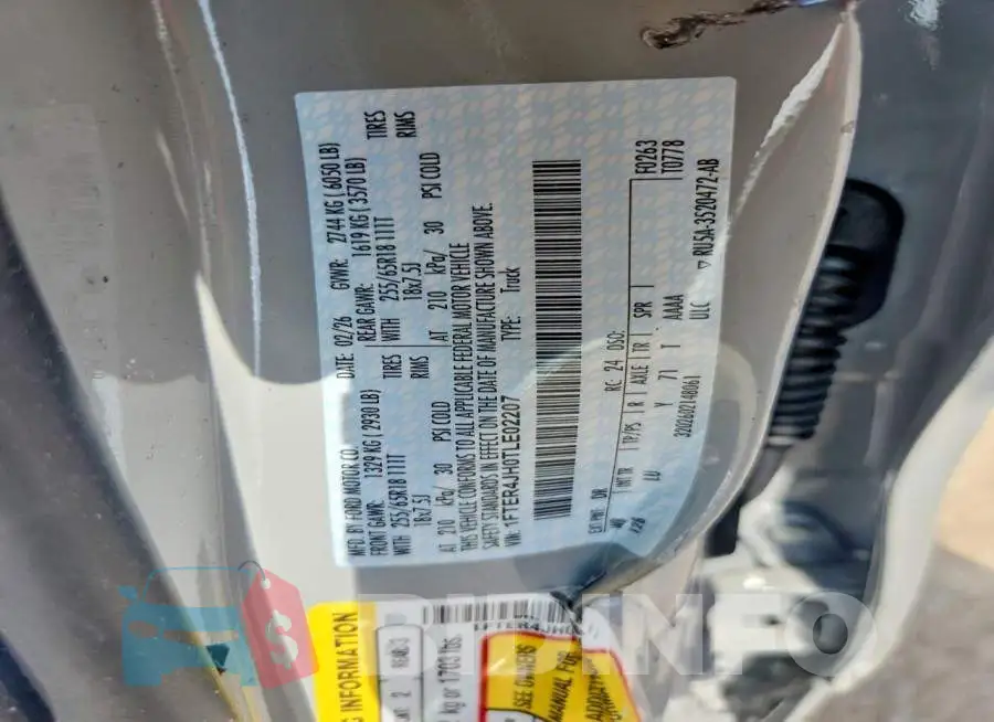 1FTER4JH0TLE02207 Photo# 12