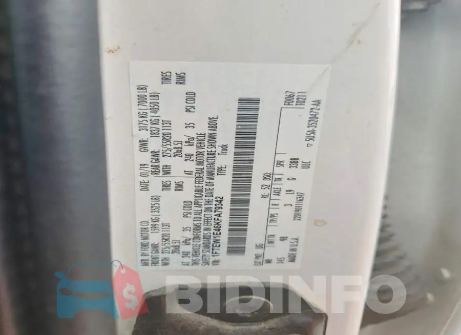 1FTEW1E46KFA79342 Photo# 12