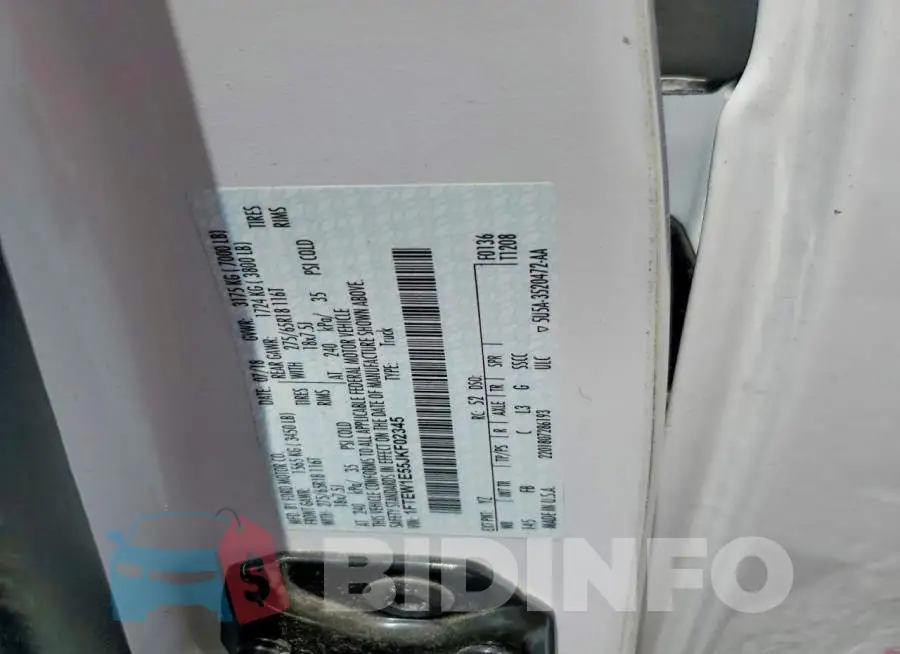 1FTEW1E55JKF02345 Photo# 12